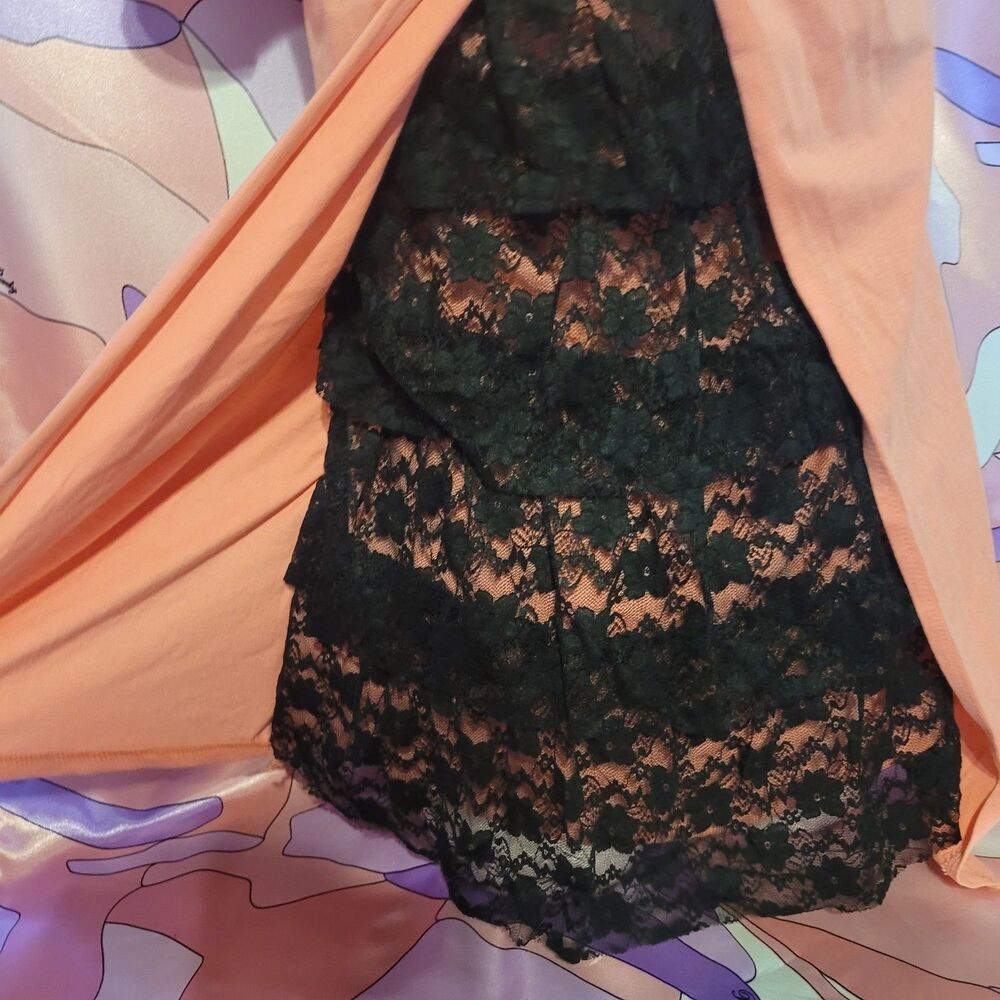 Unique Gyaru Top Size Small Pink Tee Shirt Lace Ruffle Ma*rs Sugar Gloss Style - Picture 7 of 16